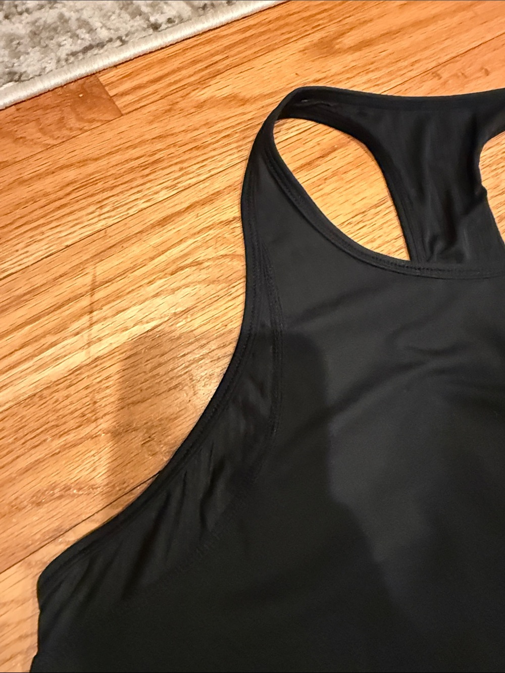HALARA Black Racerback Performance Tank - Picture 2 of 8